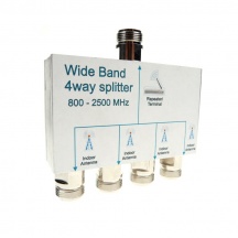 Rozbočovač 800-2500 MHz pro 4 antény ,5x N(f) Cavity Splitter
