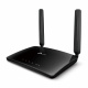 Wi-Fi router TP Link TL-MR6400 s funkcí příjmu mobilního signálu, 300 Mbps – černá